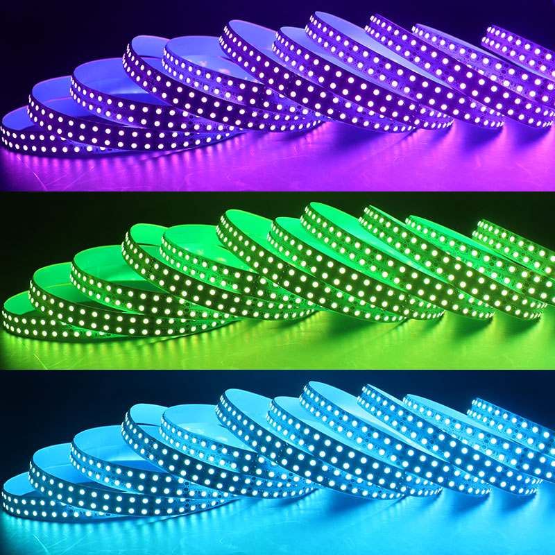 DC12V Double Row 3535 SMD RGB LED Strip 240LEDs/m DC12V Double Row 3535 SMD RGB LED Strip 240LEDs/m